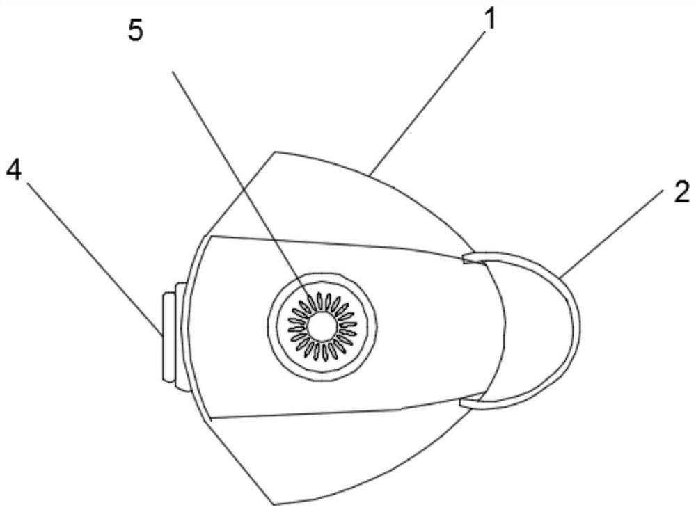 Physiotherapy intelligent mask capable of relieving rhinitis