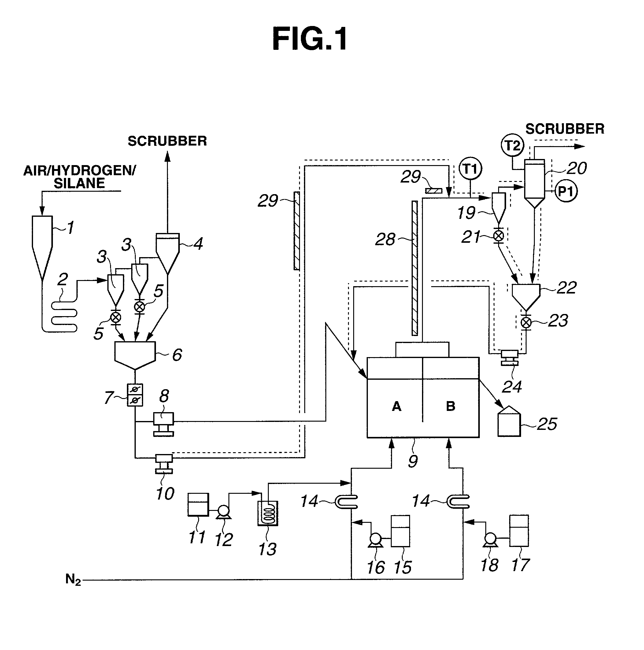 Method for producing hydrophobic silica fine powder