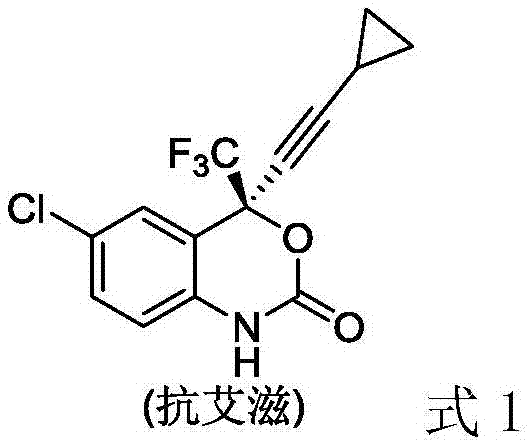 Method for synthesizing chiral fluorine-containing propargylamine derivative by using biomimetic catalysis asymmetric hydrogenation