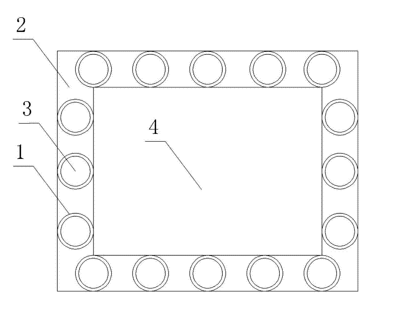 Construction method of deep foundation pit bracing system