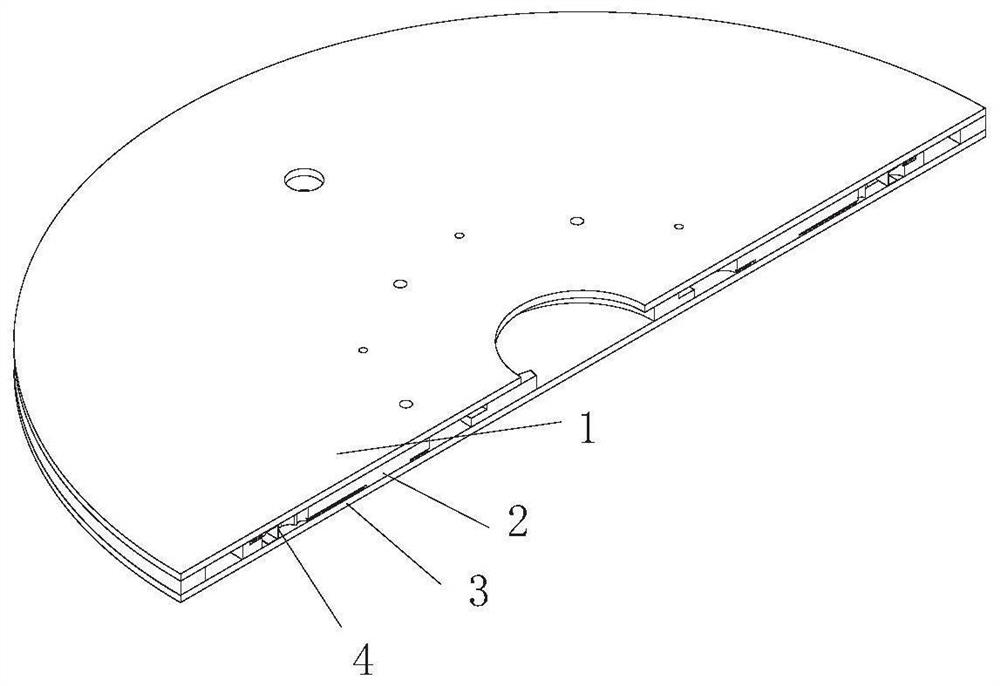 Nucleic acid detection chip based on multiple nucleic acid reactions