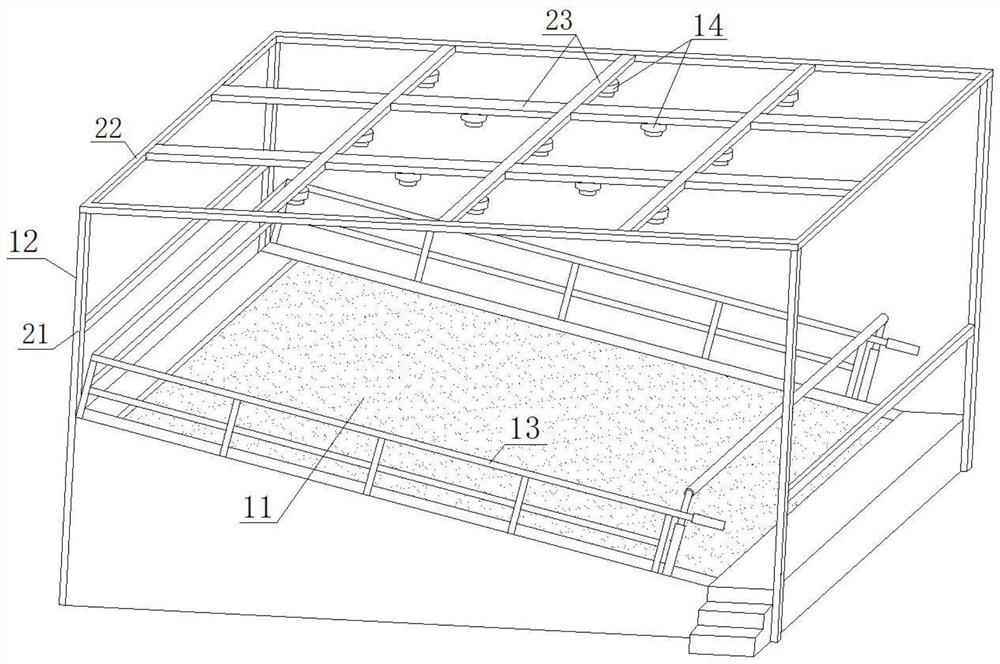 An intelligent simulation indoor ski light projection system