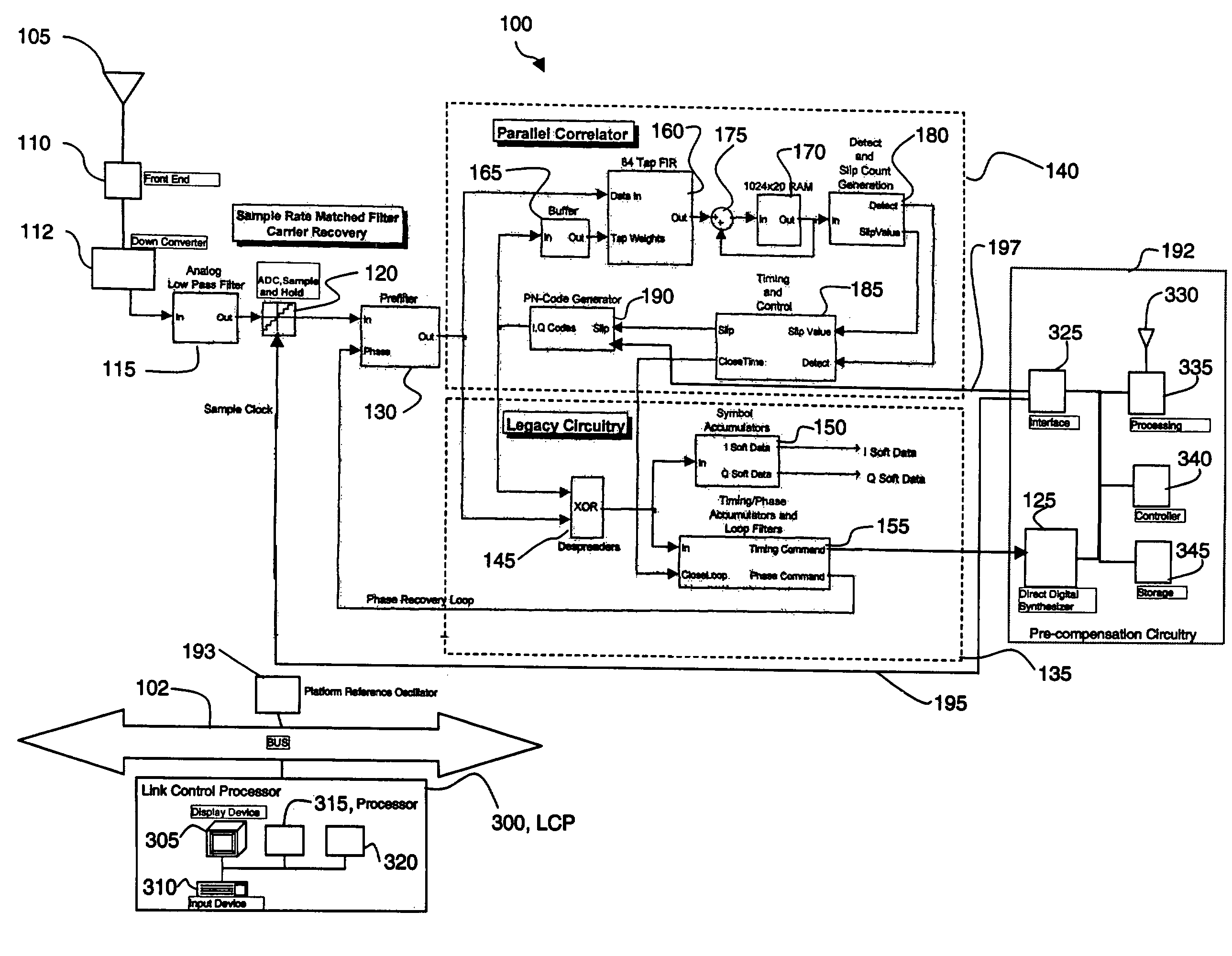 Acquisition and tracking of burst code signals