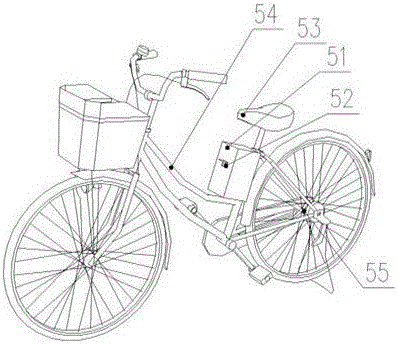 Urban public bicycle system by combining solar energy photovoltaic power generation