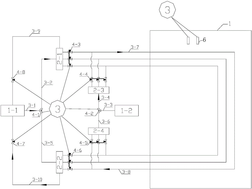 Under-construction mass concrete intelligent water cooling control method and system