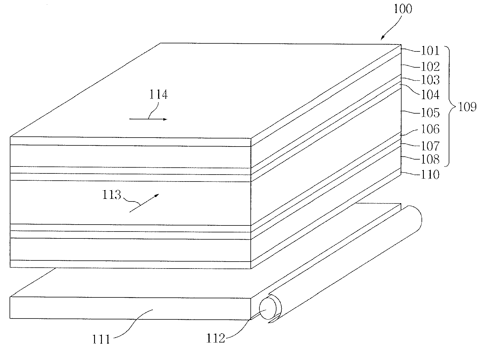 Transparent see-through display device