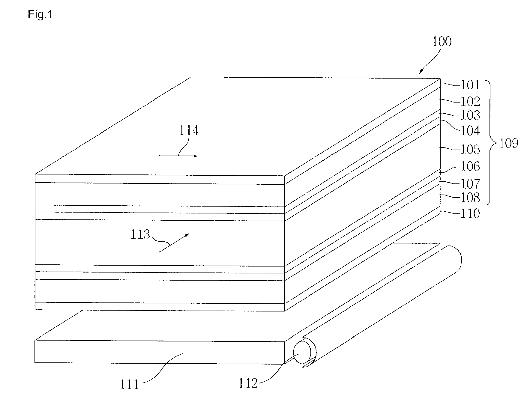 Transparent see-through display device