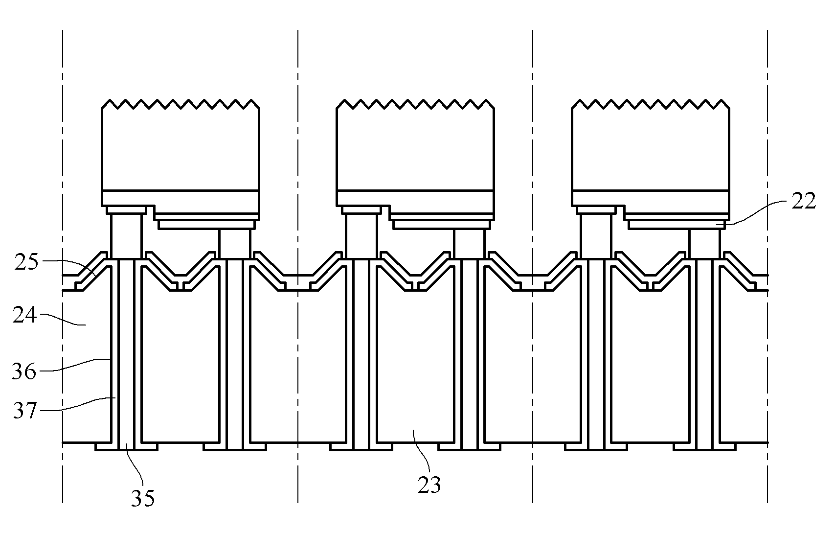 Island submount and a method thereof