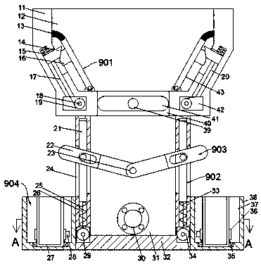 Classifying and recovering integration apparatus for turning waste residues