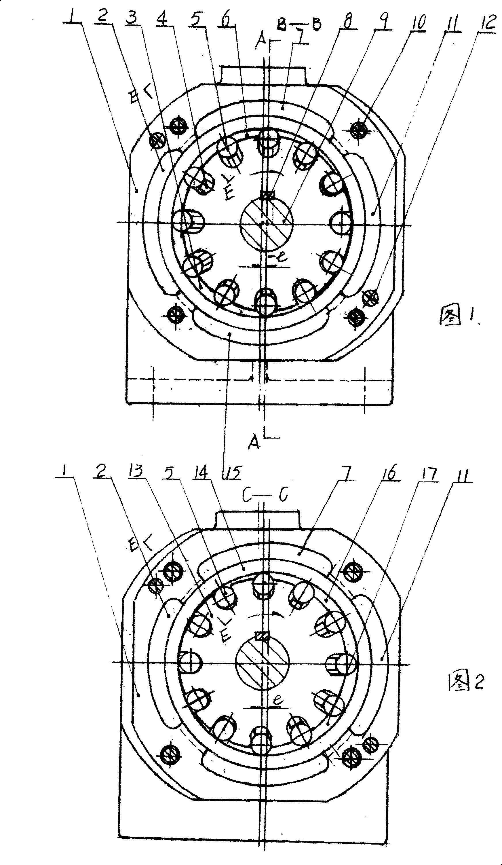 Roller type superfine grinding pump