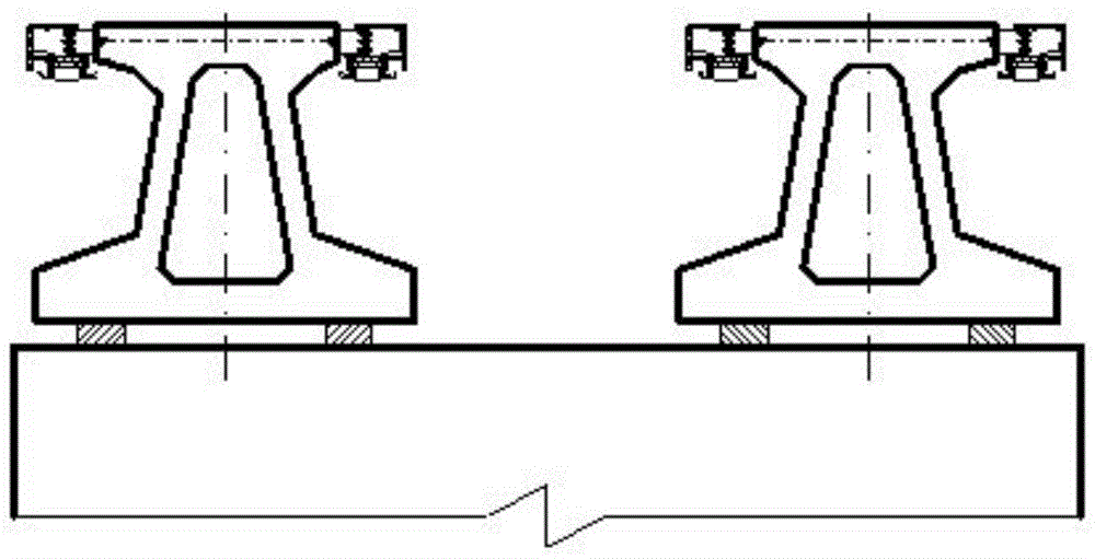 A rail-holding rail transit bridge evacuation maintenance platform