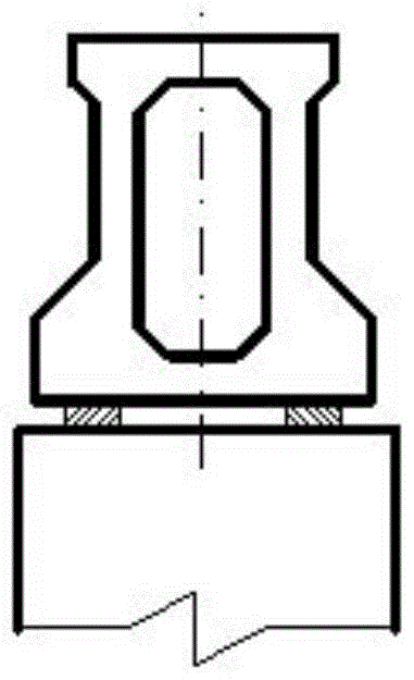 A rail-holding rail transit bridge evacuation maintenance platform