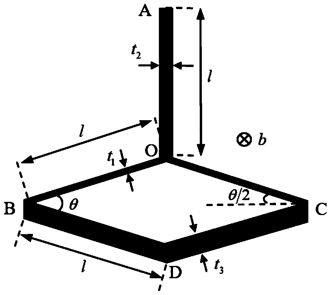 Step-by-step elasticoplastic deformation mechanical metamaterial suitable for multiple working conditions