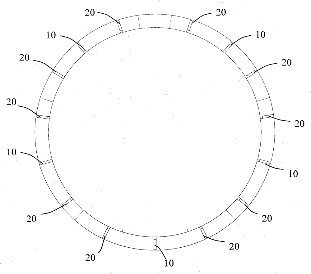 Ultra-shallow earth-covered subway shield traversing operation tunnel construction method of