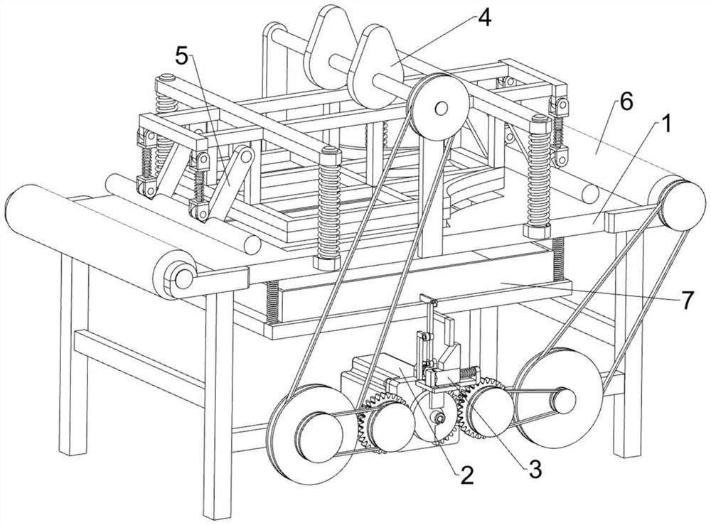 Cutting device for apron