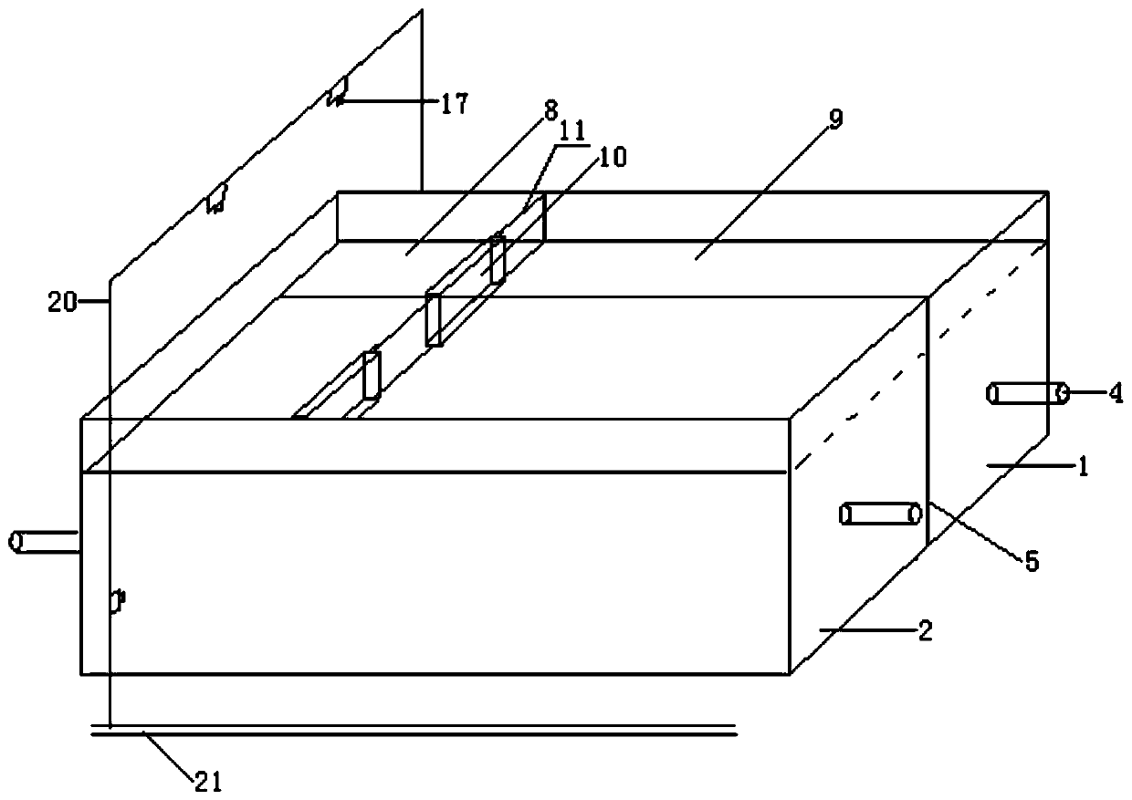 Water pollution monitoring and early warning device based on fish behaviors and early warning method of device