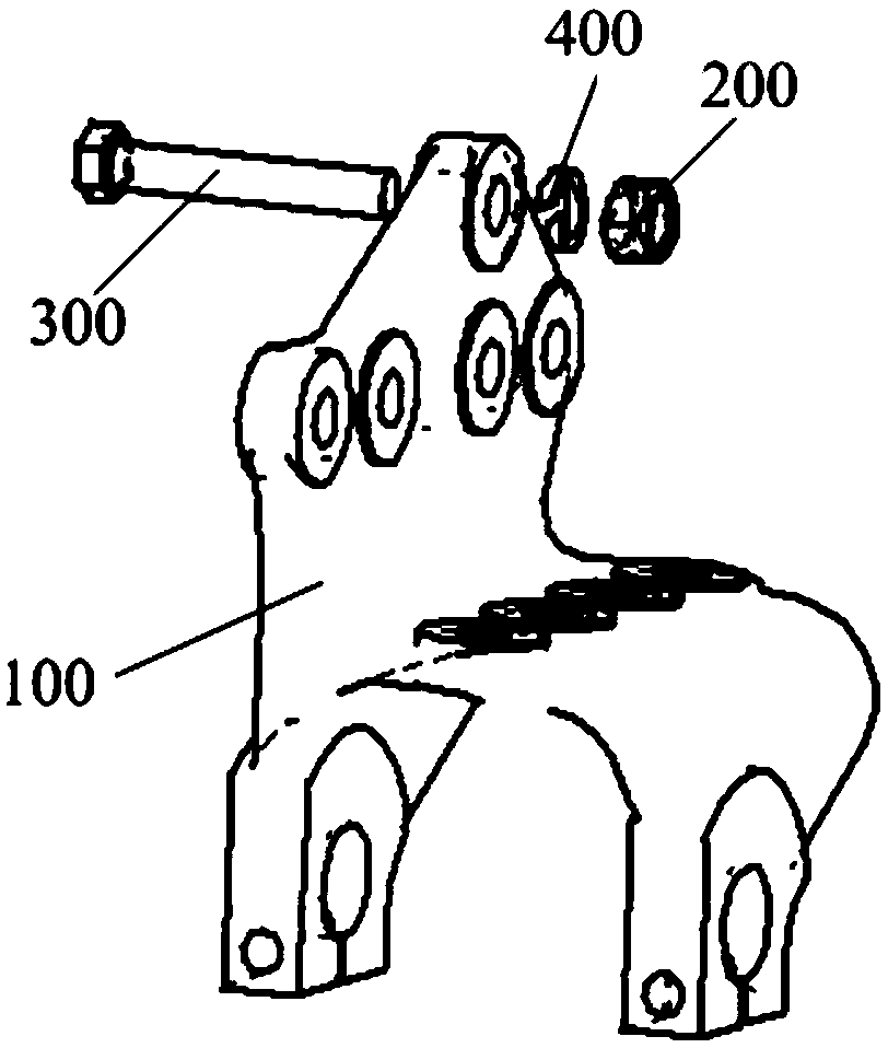 Nut positioning and anti-loosening device