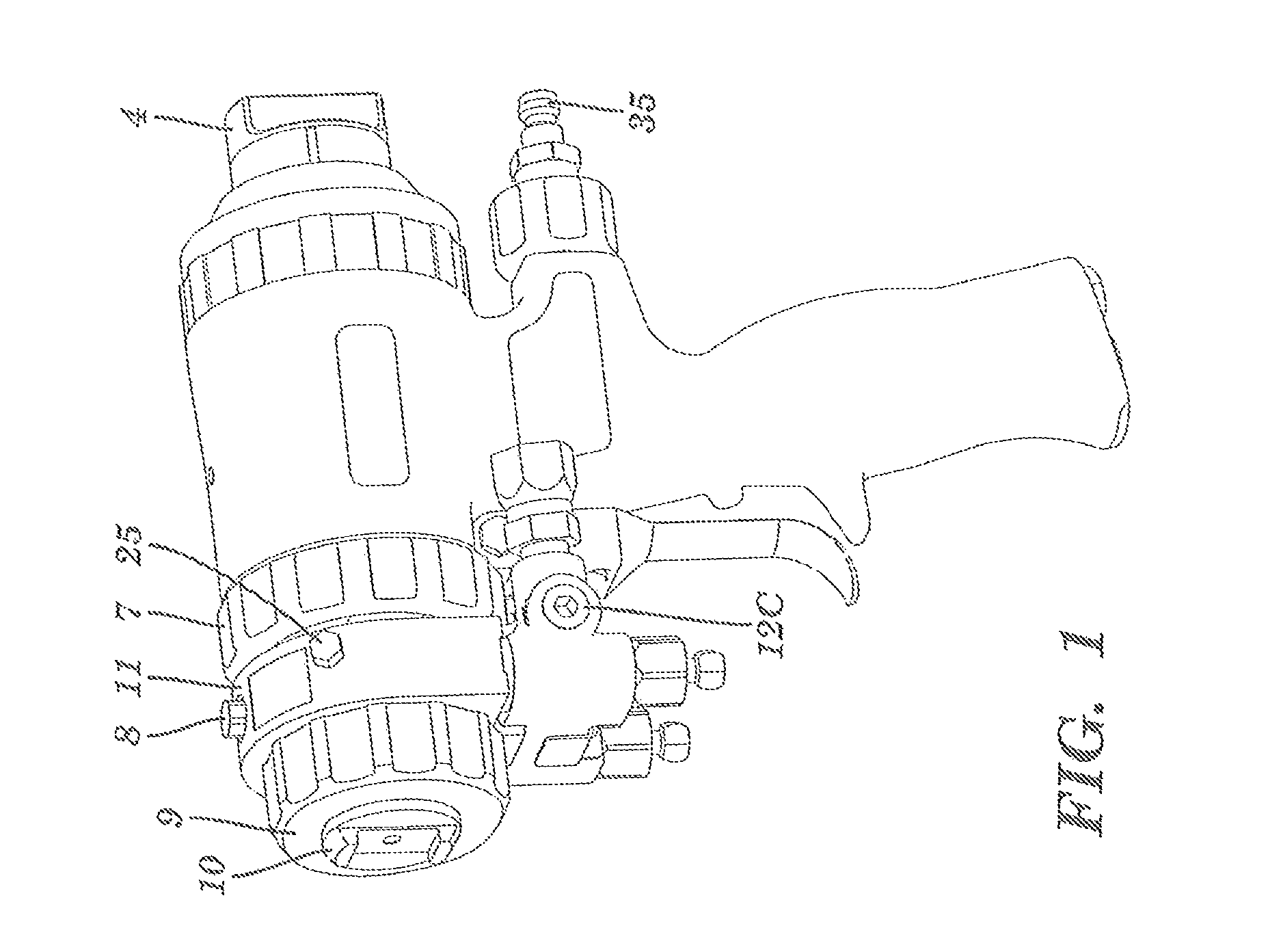 Plural component spray gun for fast setting materials