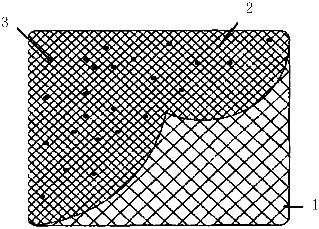 Anti-adhesion hernia tablet with analgesic effect and preparation method thereof