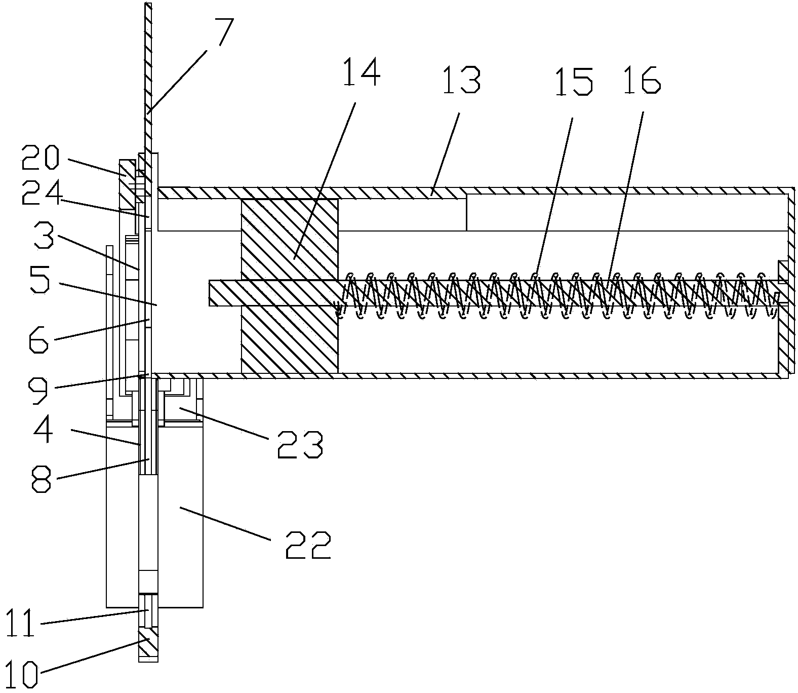 Hoop fastening clamp