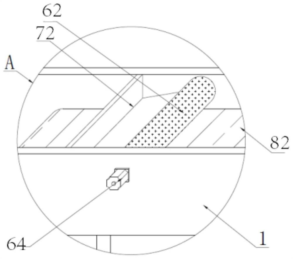 Online foreign matter removing device for tobacco primary processing