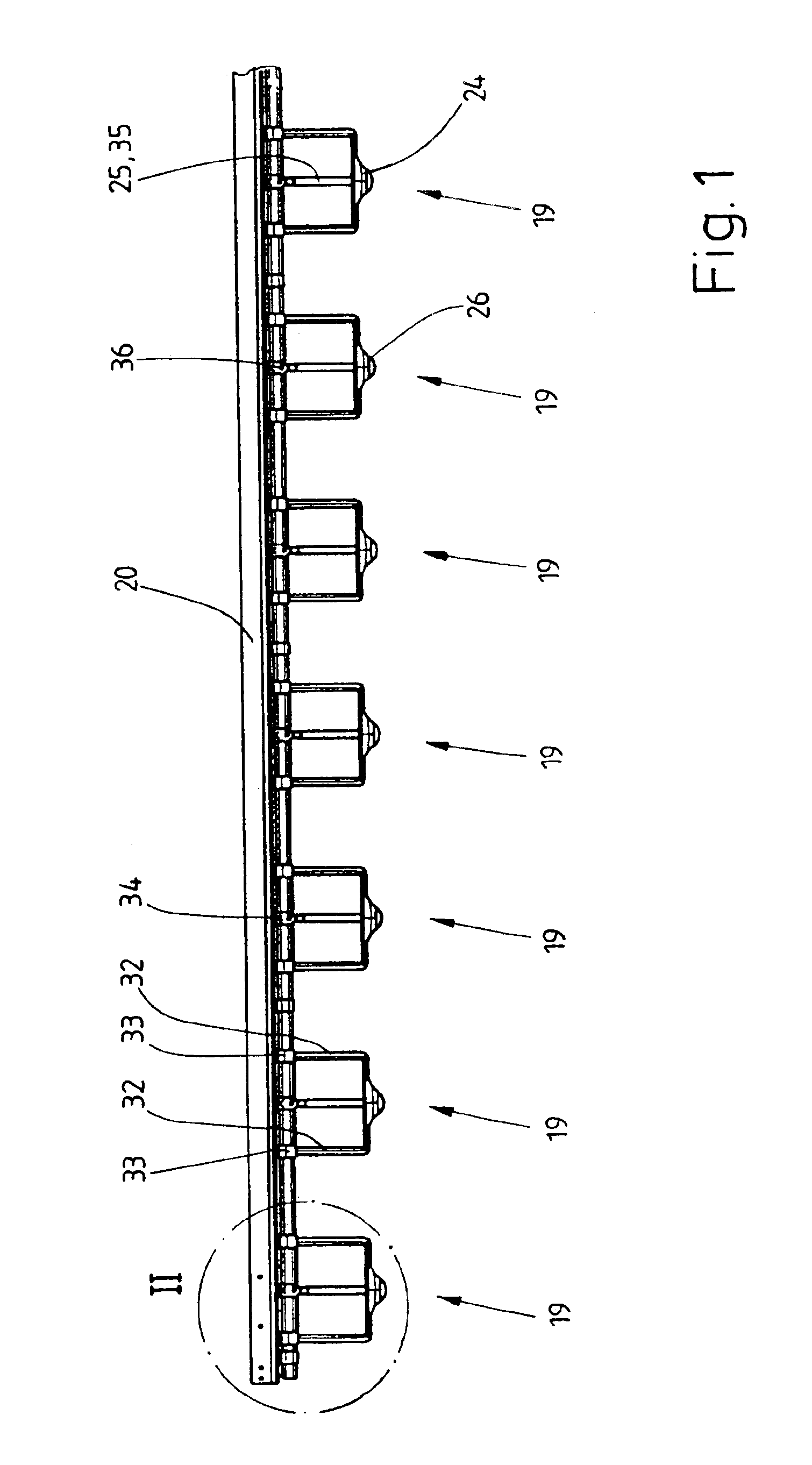 Drinking through and method of converting same