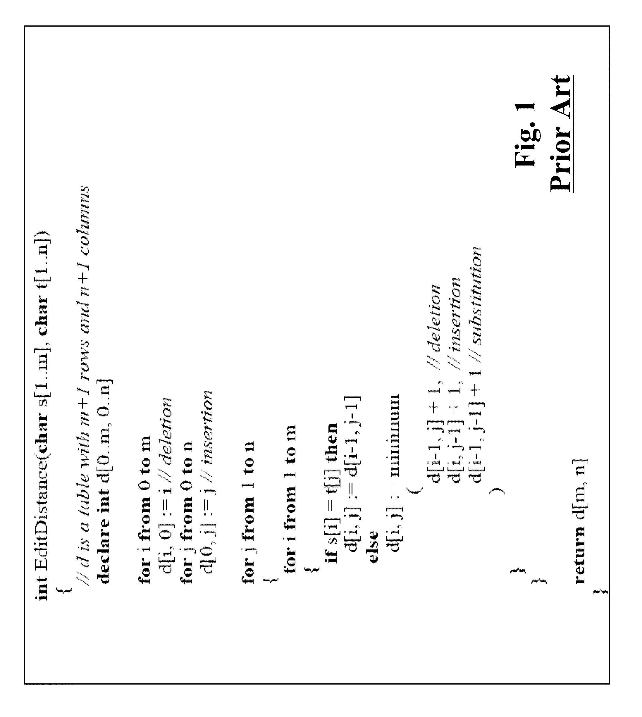 Method for Privacy-Preserving Computation of Edit Distance of Symbol Sequences