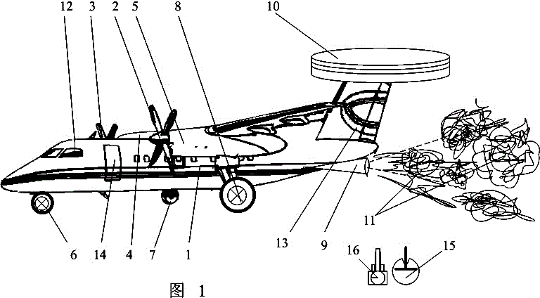 Special aircraft capable of lunching aluminum paper to replace jamming bomb for teenager national defense scientific literacy education and training