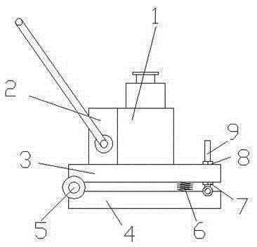 Jack with bolt angle adjusting function