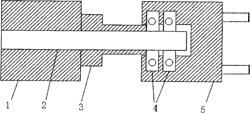 Zero-debugging method of sensor for main control valve of steering engine actuator