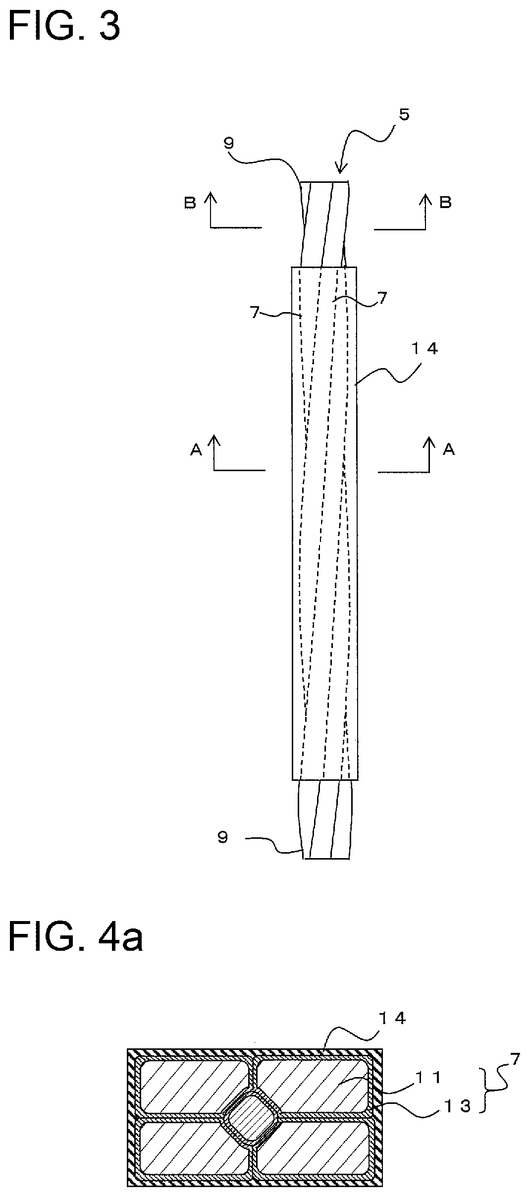 Assembled wire, segmented conductor, and segment coil and motor using the same