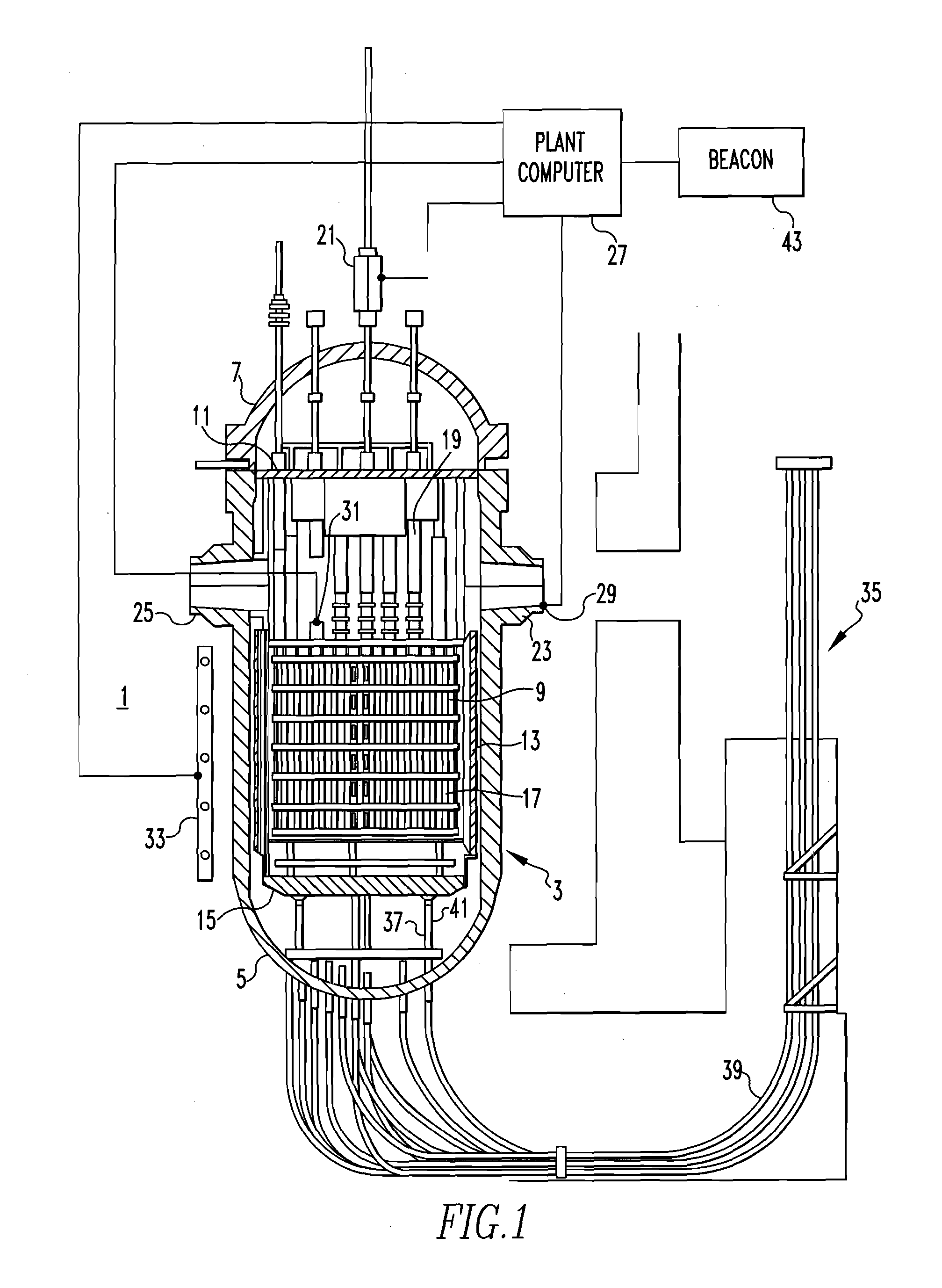 Method of calibrating excore detectors in a nuclear reactor