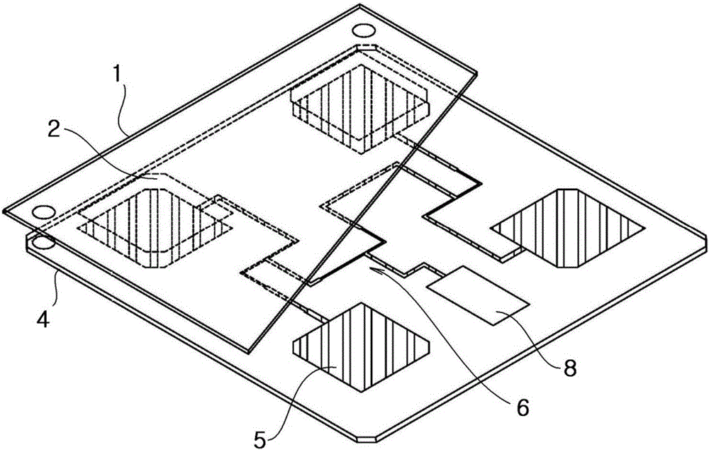 Left-handed circularly polarized antenna