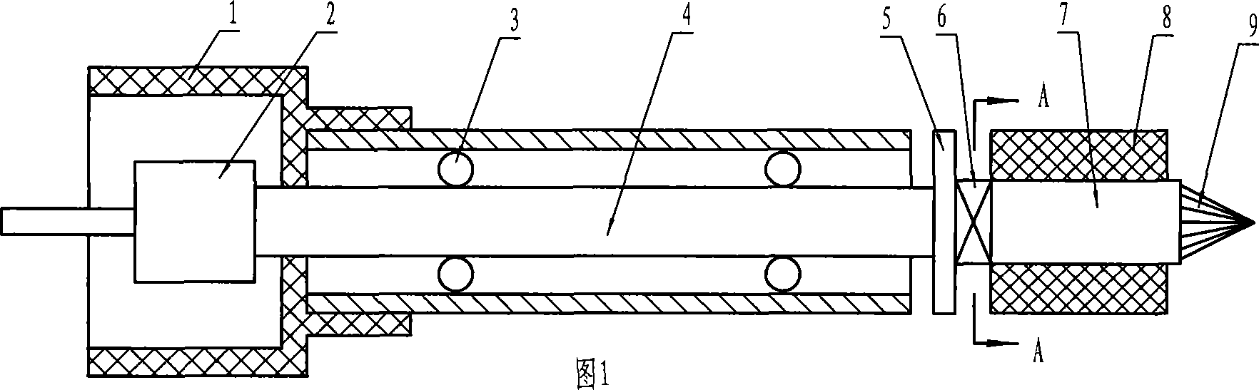 Cotton feeding roller component for rotor spinning machine