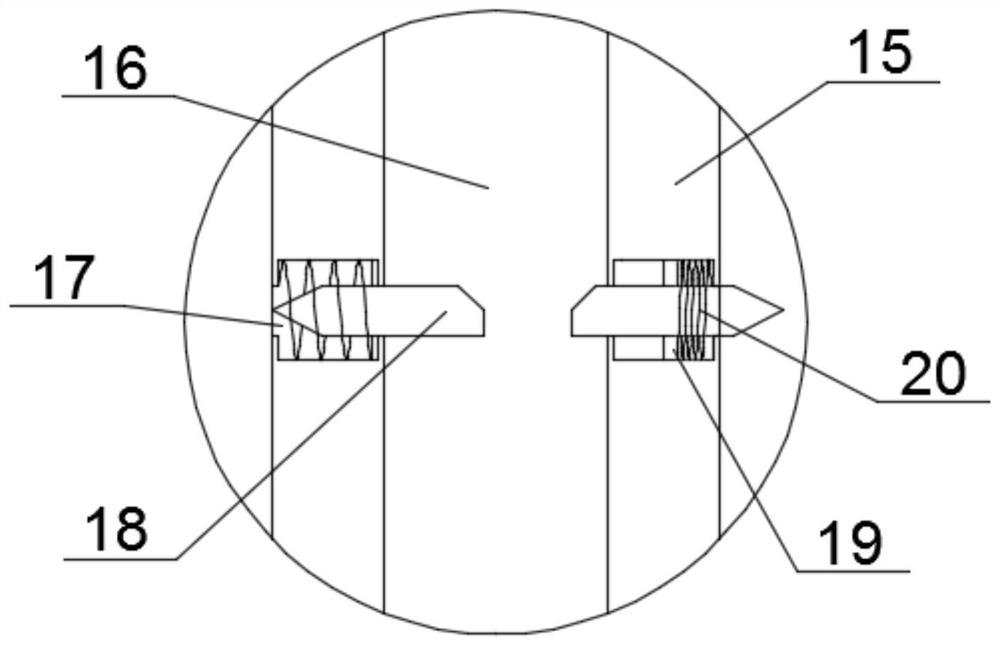 A soil loosening device for potted plants