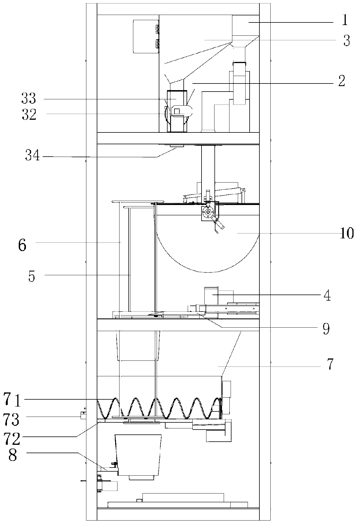 Full-automatic popcorn machine