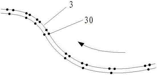 Grinding and polishing industrial robot offline programming method based on workpiece three-dimensional graph