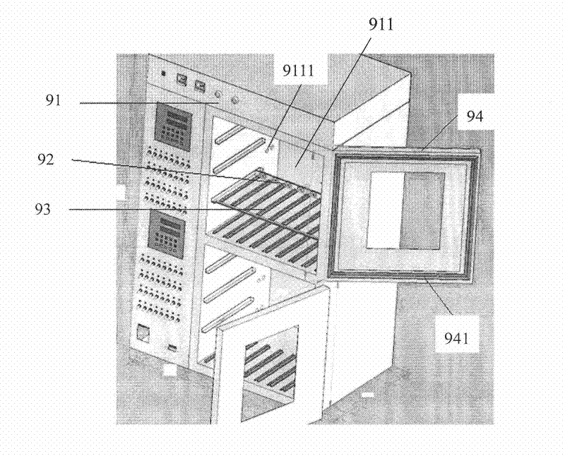 Vacuum formation method of lithium ion battery