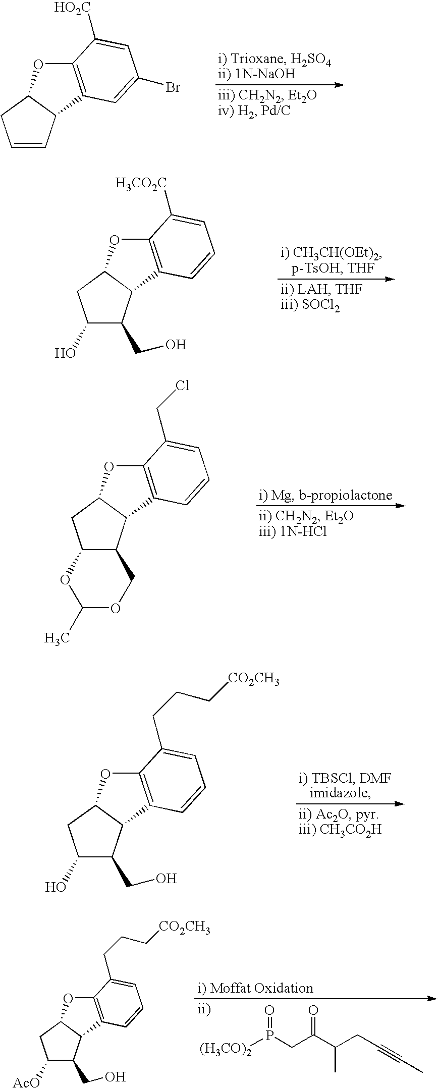 Process for preparing prostaglandin derivatives and starting materials for the same