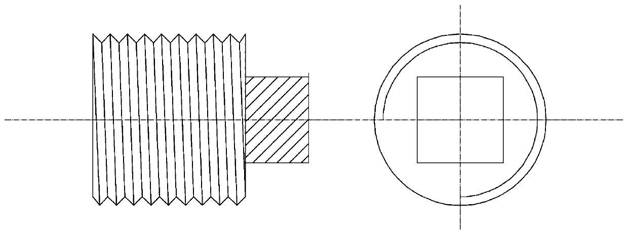 Combined plugging device of high-water-pressure precipitation well and plugging method