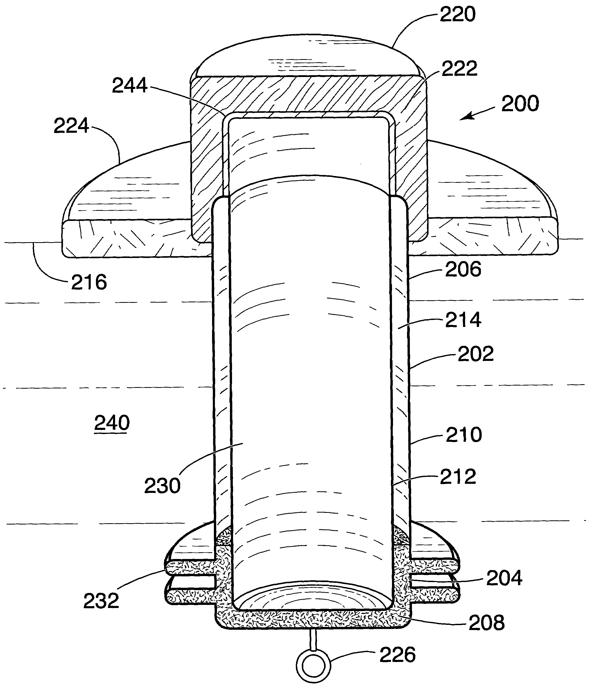 Freeze resistant buoy system