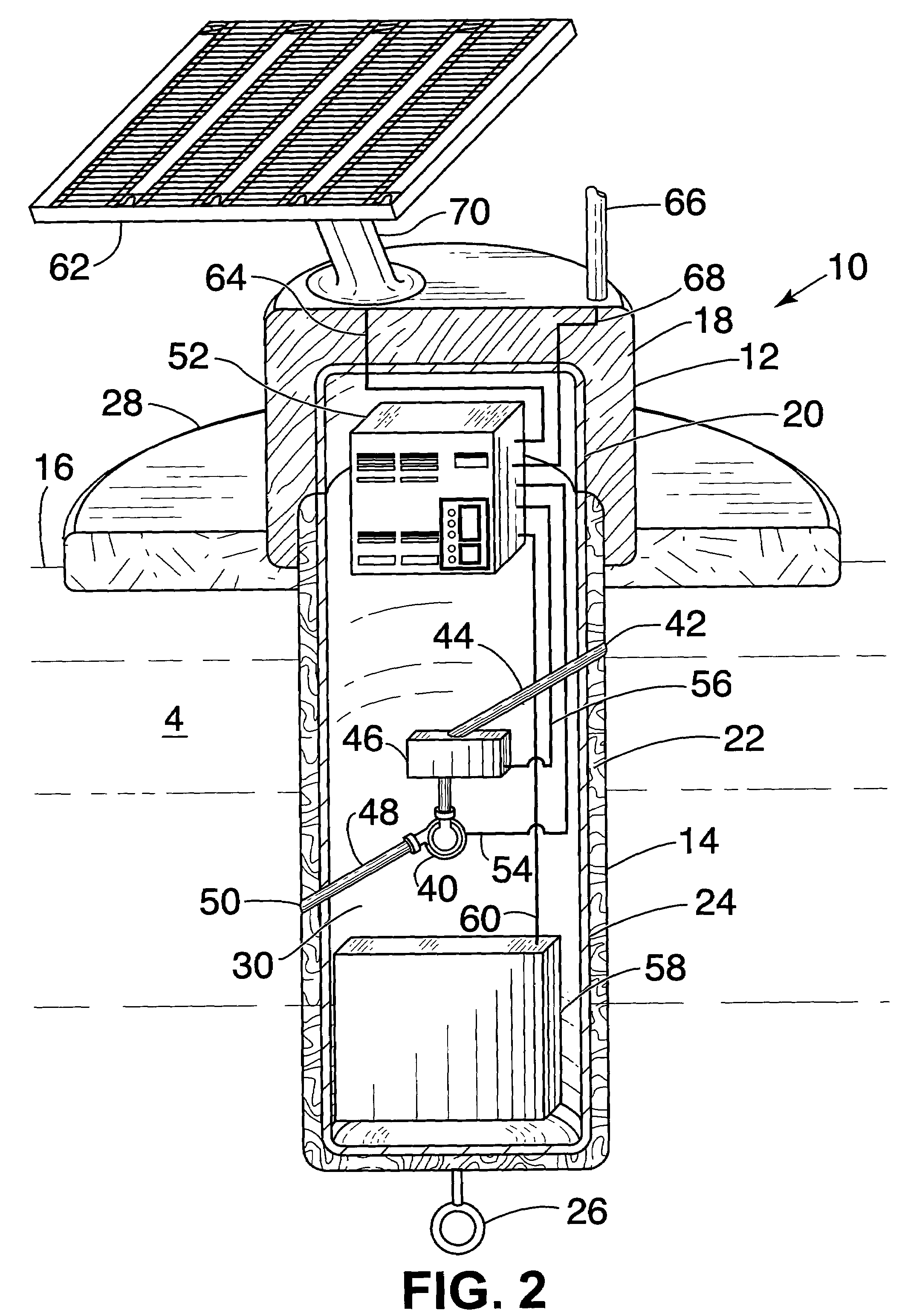 Freeze resistant buoy system