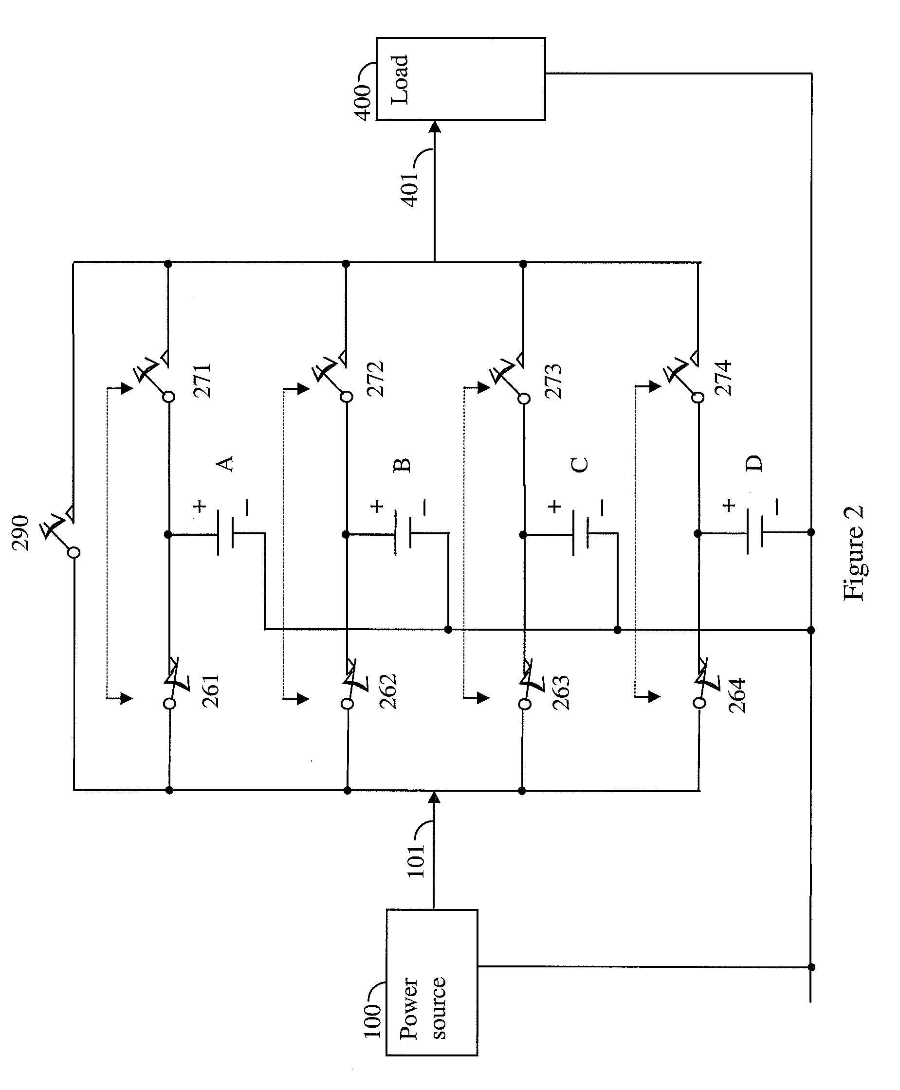 DC power control to maximize battery charging time