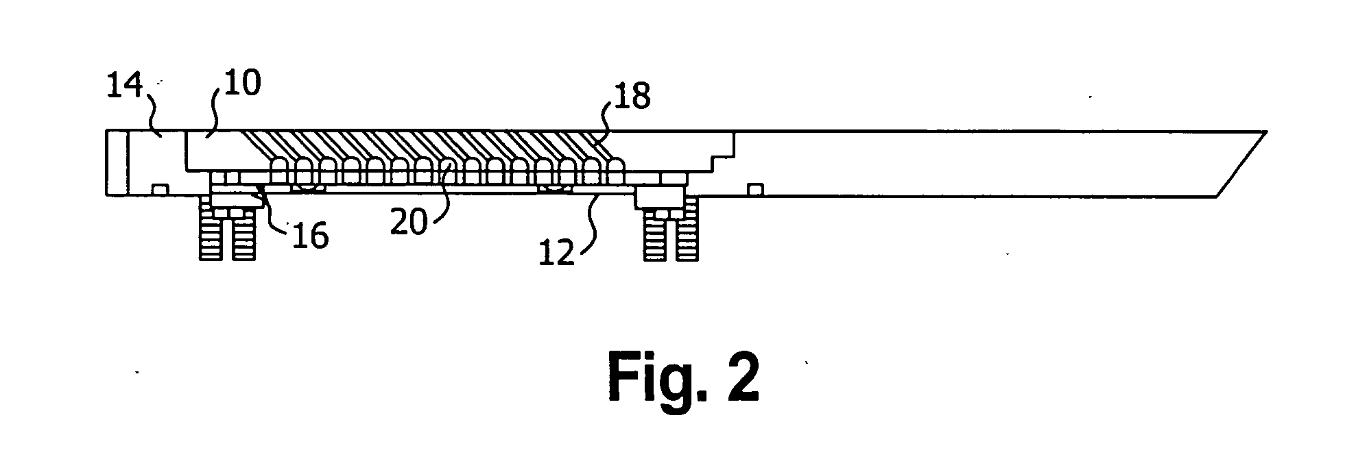 Fiber orienting technology for a breather plate