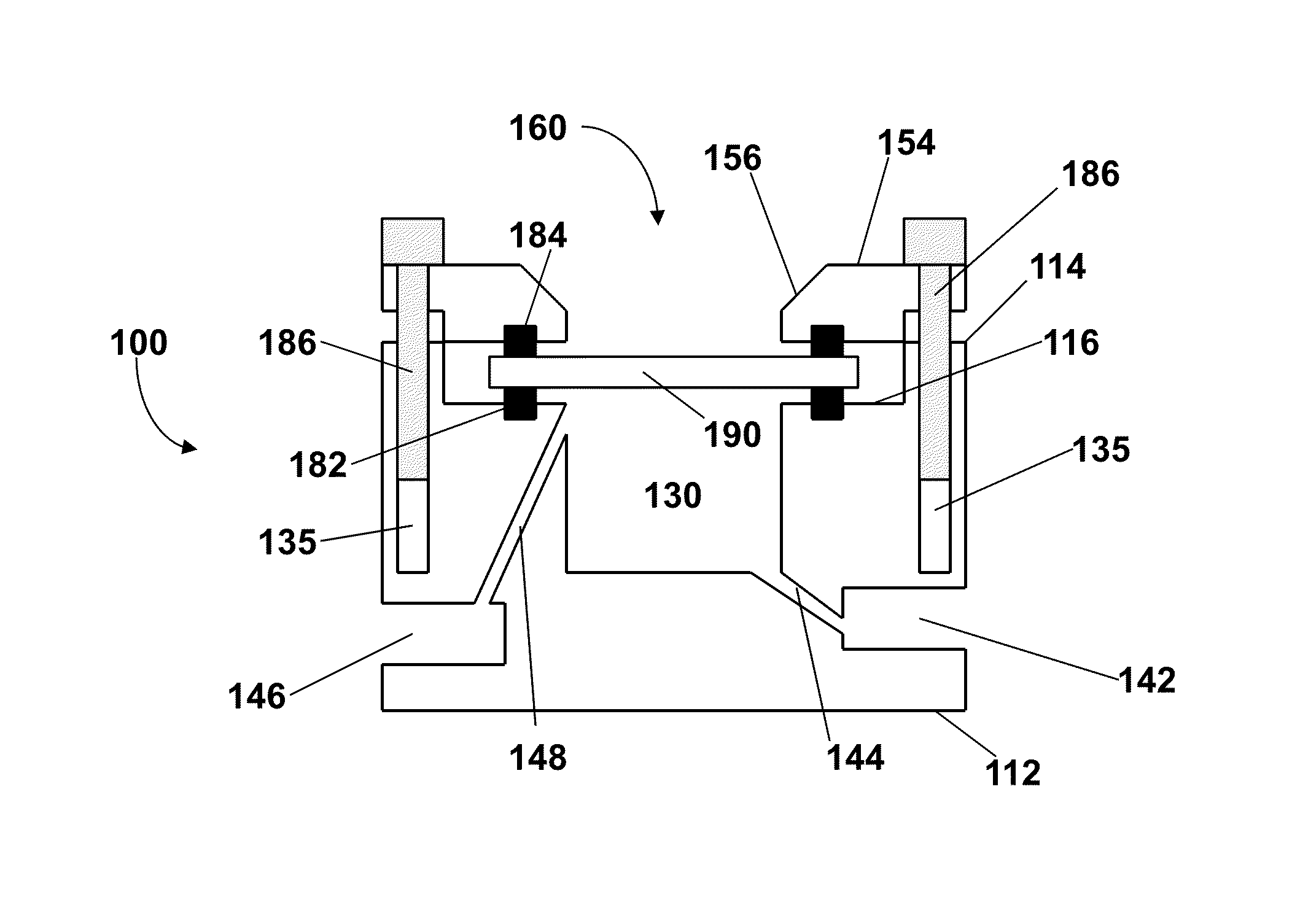 Permeability flow cell and hydraulic conductance system