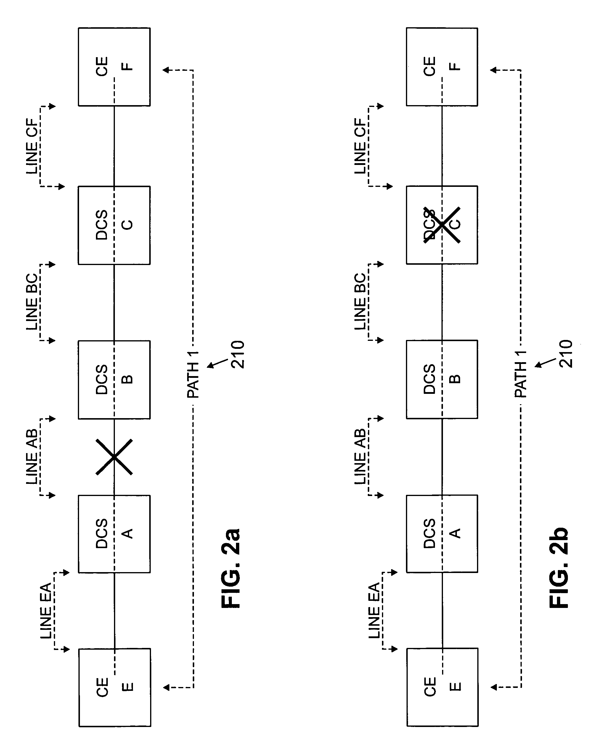 Method and apparatus for signaling path restoration information in a mesh network