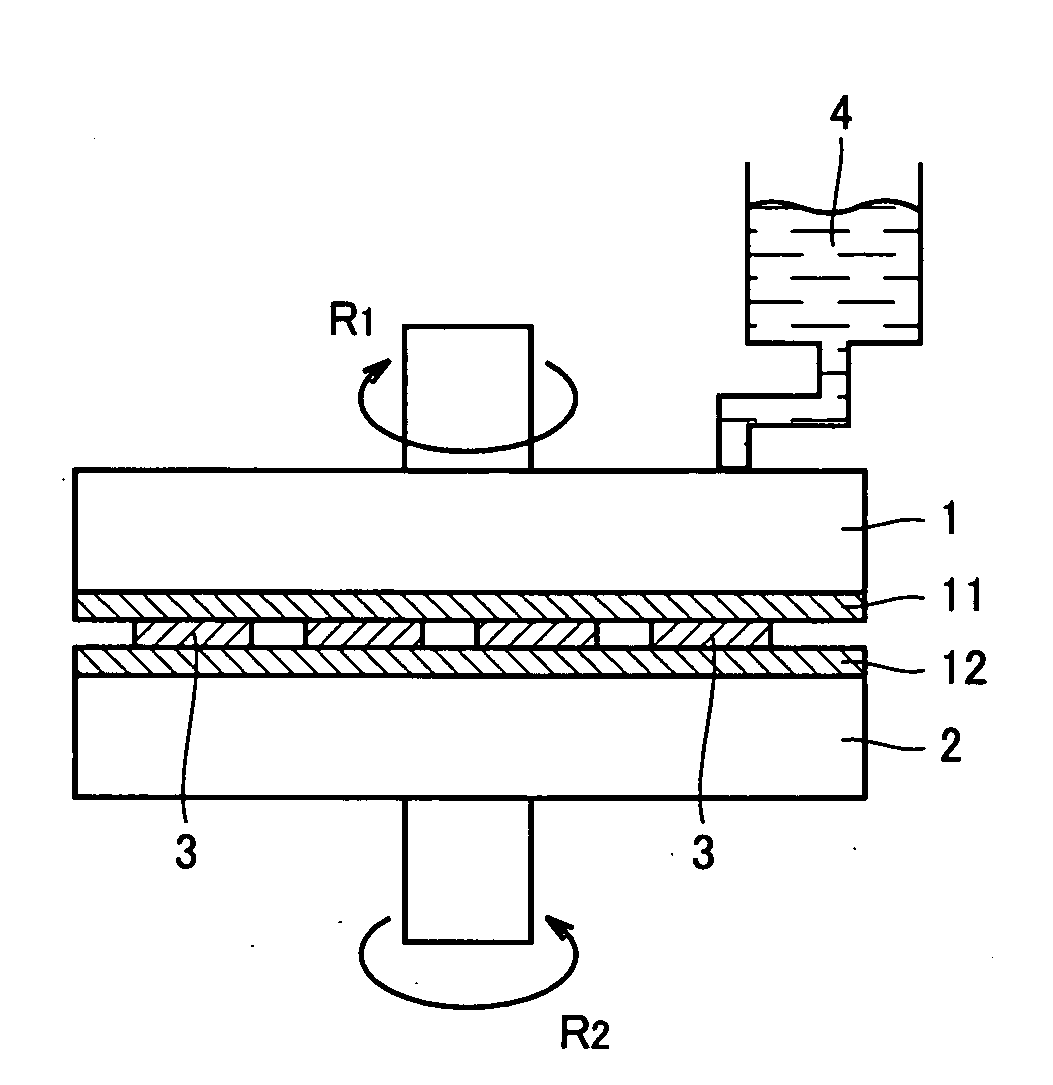 Mechano-chemical polishing method for GaAs wafer