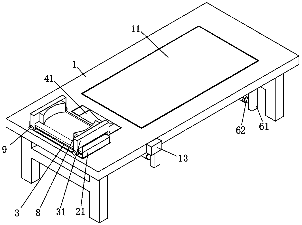 Air passage unblocking device for respiratory support of intensive care medicine