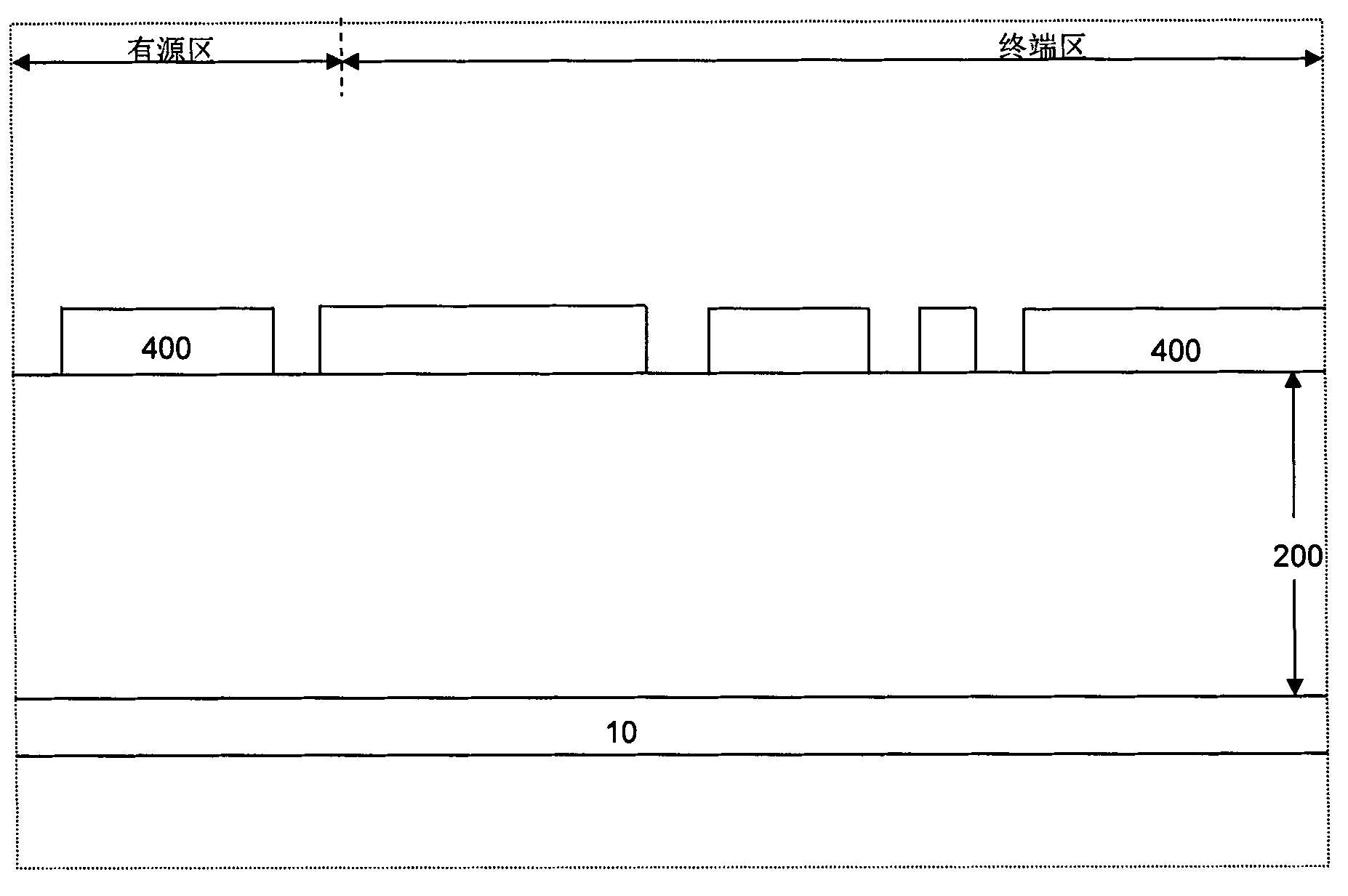 Method of preparing groove grid-control semiconductor power device