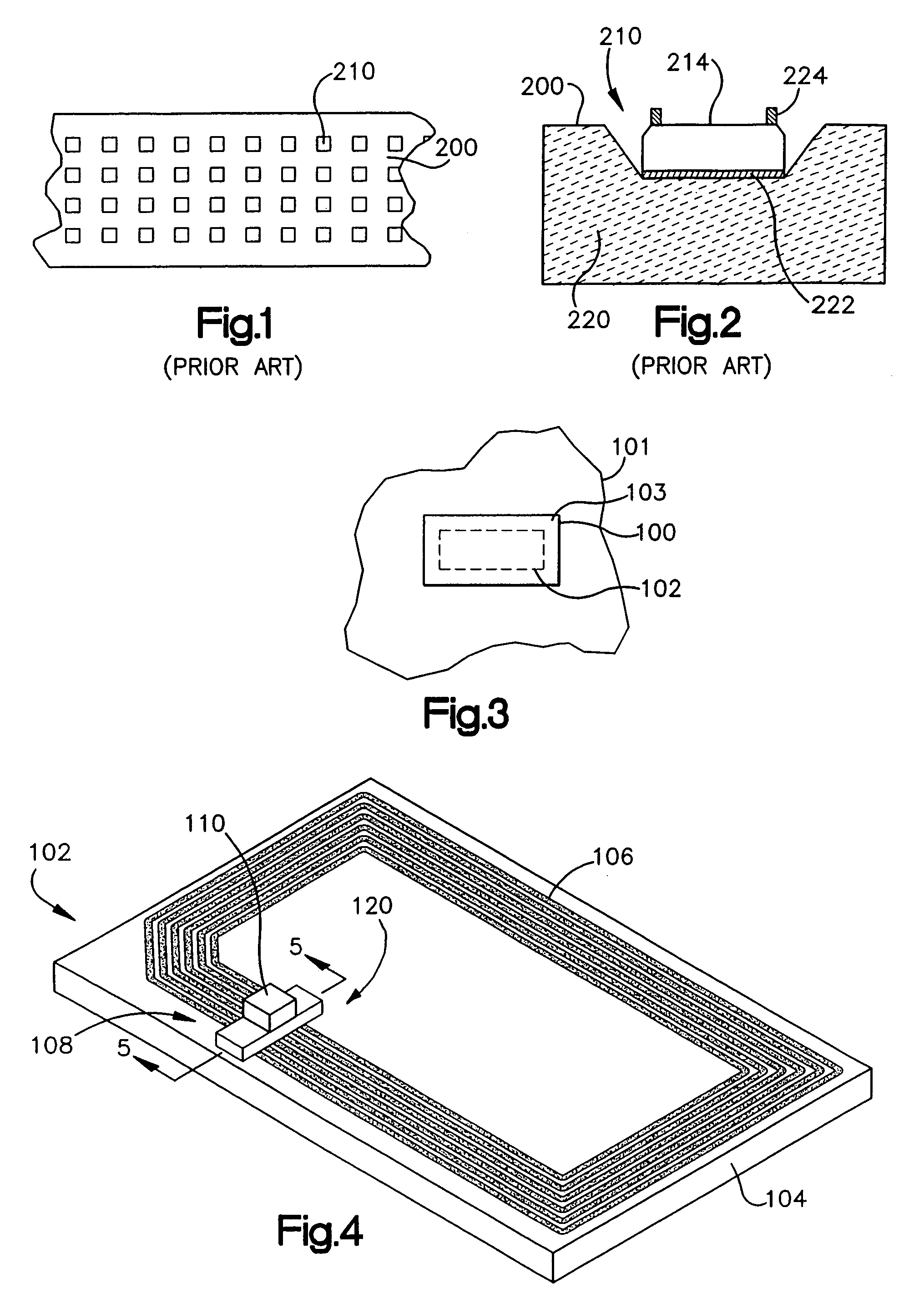 RFID device and method of forming